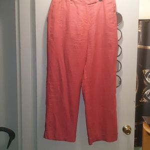 🌺FUSCHIA LINEN Pants